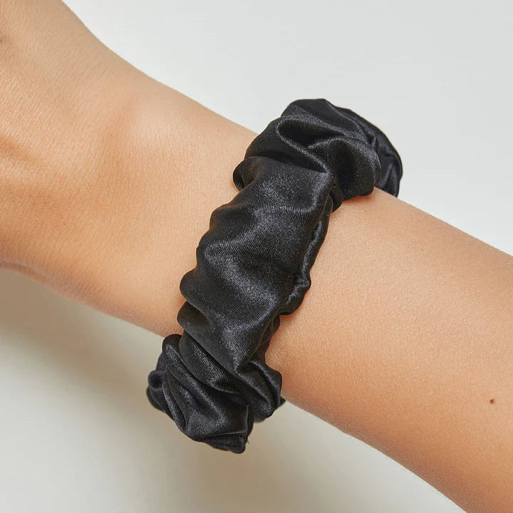 Gloss Tie – 4 hårbånd i ægte silke
